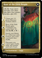 Huatli, Poet of Unity // Roar of the Fifth People [The Lost Caverns of Ixalan] | Black Swamp Games