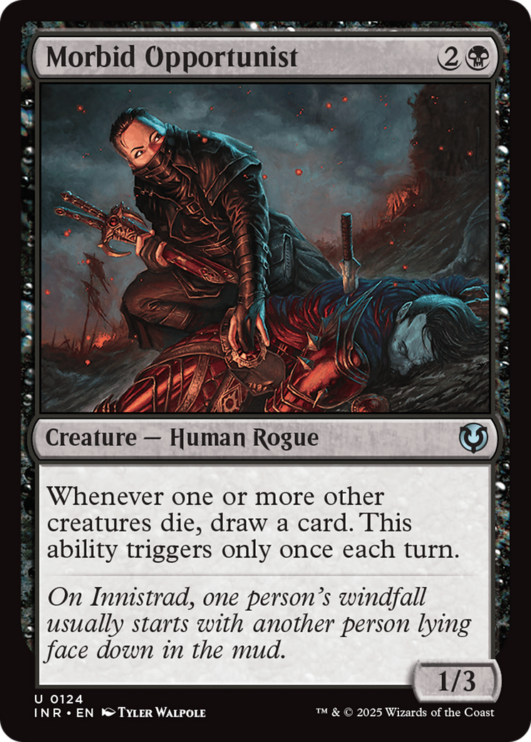 Morbid Opportunist [Innistrad Remastered] | Black Swamp Games