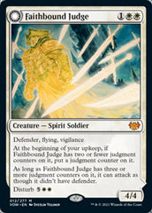 Faithbound Judge // Sinner's Judgment [Innistrad: Crimson Vow] | Black Swamp Games