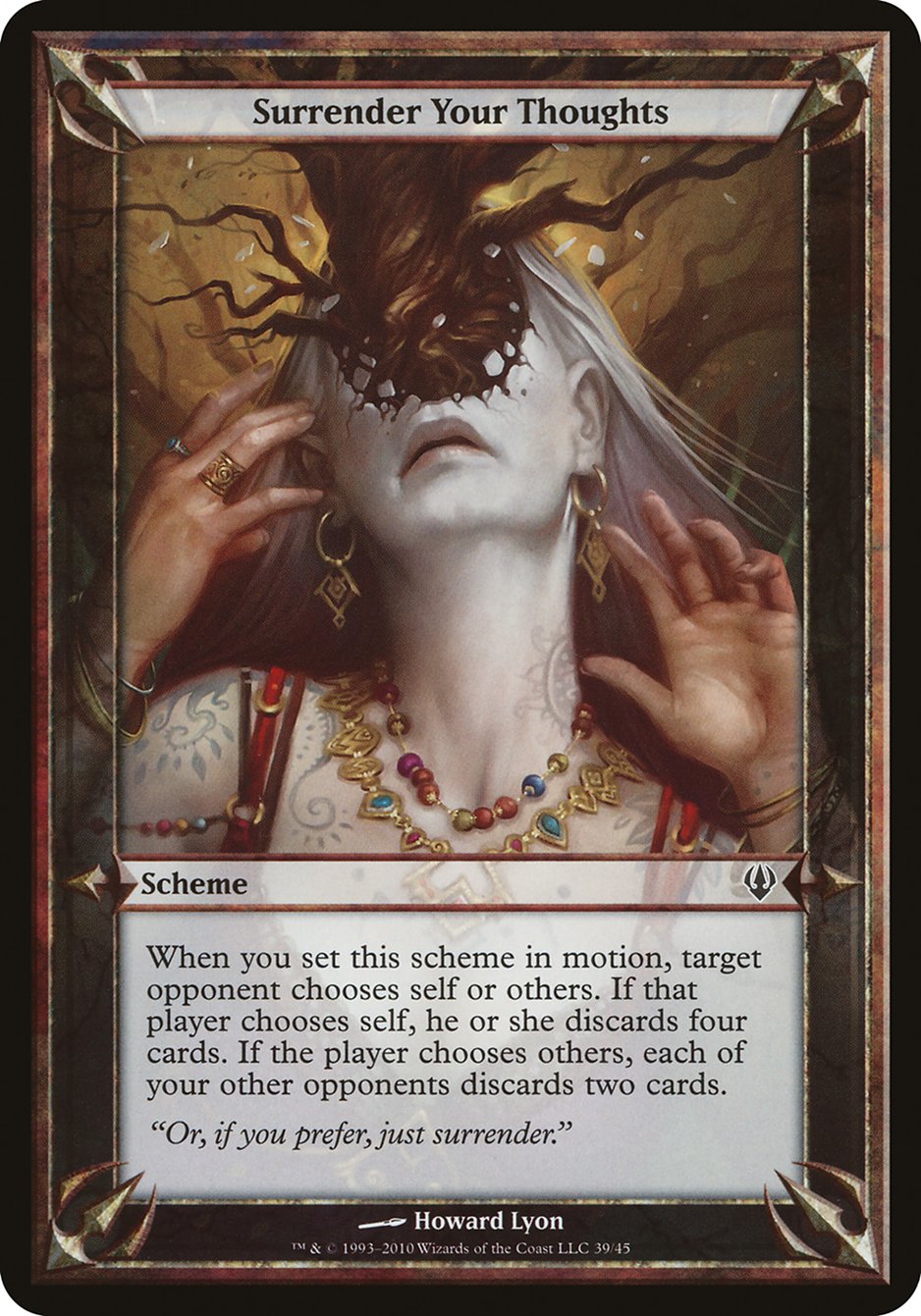 Surrender Your Thoughts (Schemes) [Archenemy Schemes] | Black Swamp Games