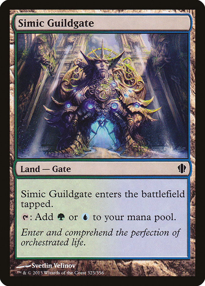 Simic Guildgate [Commander 2013] | Black Swamp Games