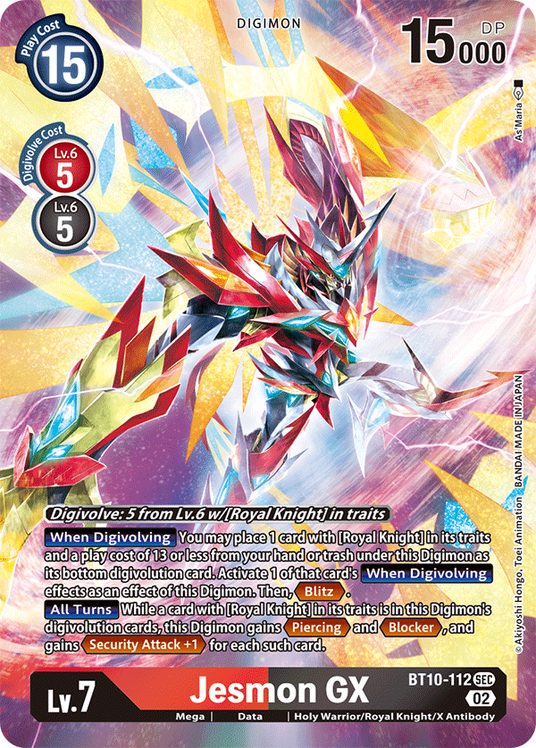 Jesmon GX [BT10-112] (Alternate Art) [Xros Encounter] | Black Swamp Games