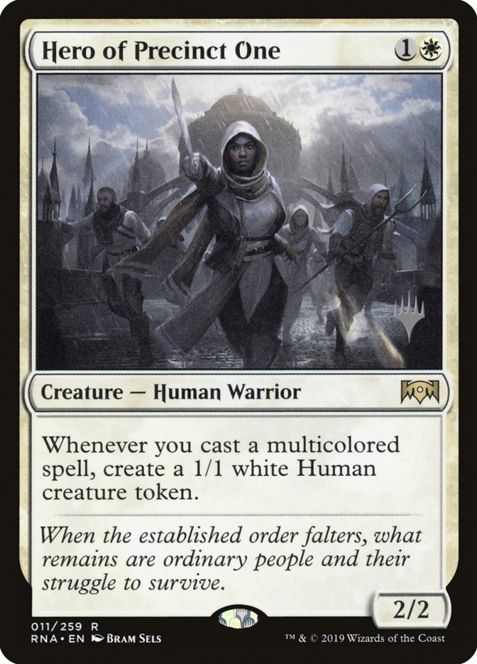 Hero of Precinct One (Promo Pack) [Ravnica Allegiance Promos] | Black Swamp Games