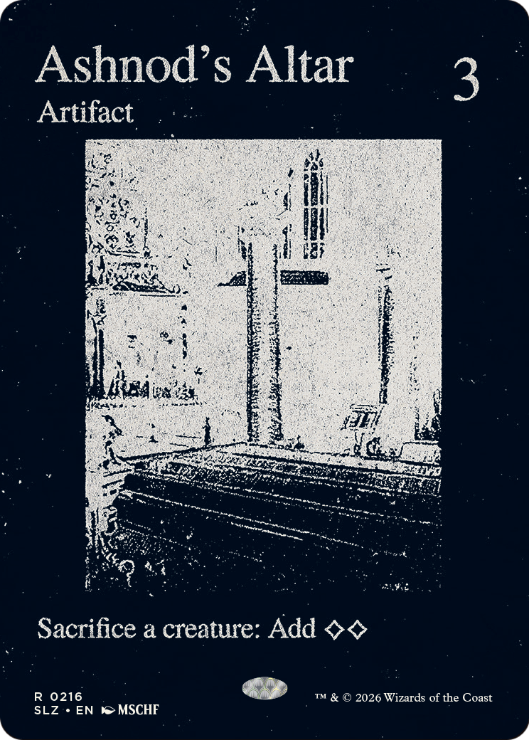 Ashnod's Altar (0216) [Secret Lair x MSCHF: The Zeta Set] | Black Swamp Games