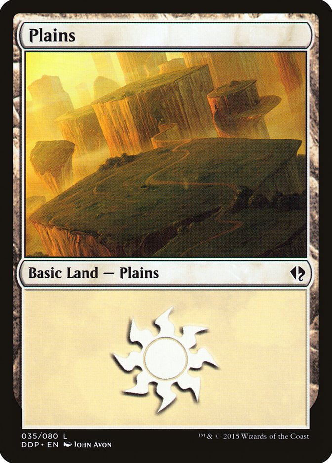 Plains (35) [Duel Decks: Zendikar vs. Eldrazi] | Black Swamp Games