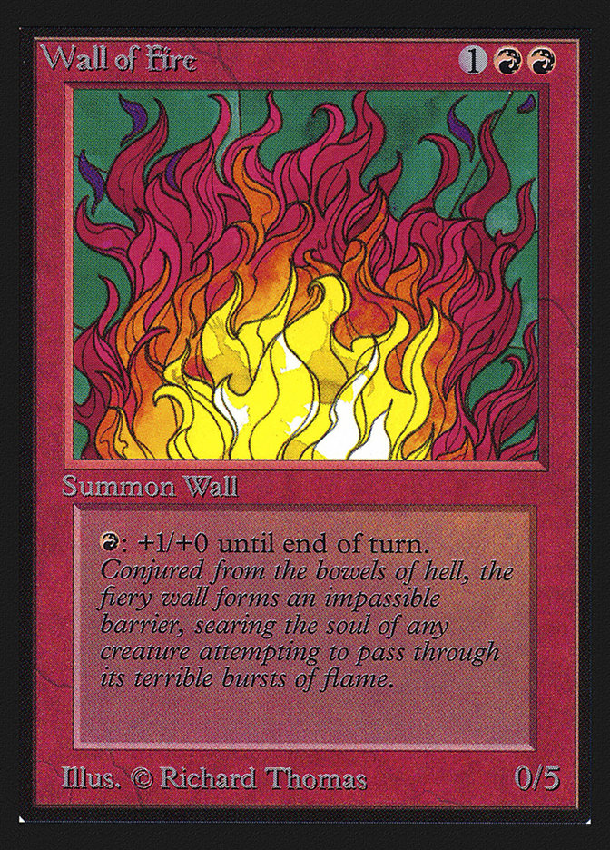 Wall of Fire [International Collectors' Edition] | Black Swamp Games
