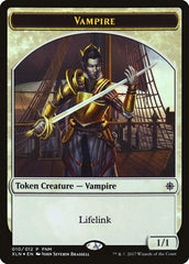 Vampire // Treasure Double-Sided Token [Friday Night Magic 2017] | Black Swamp Games