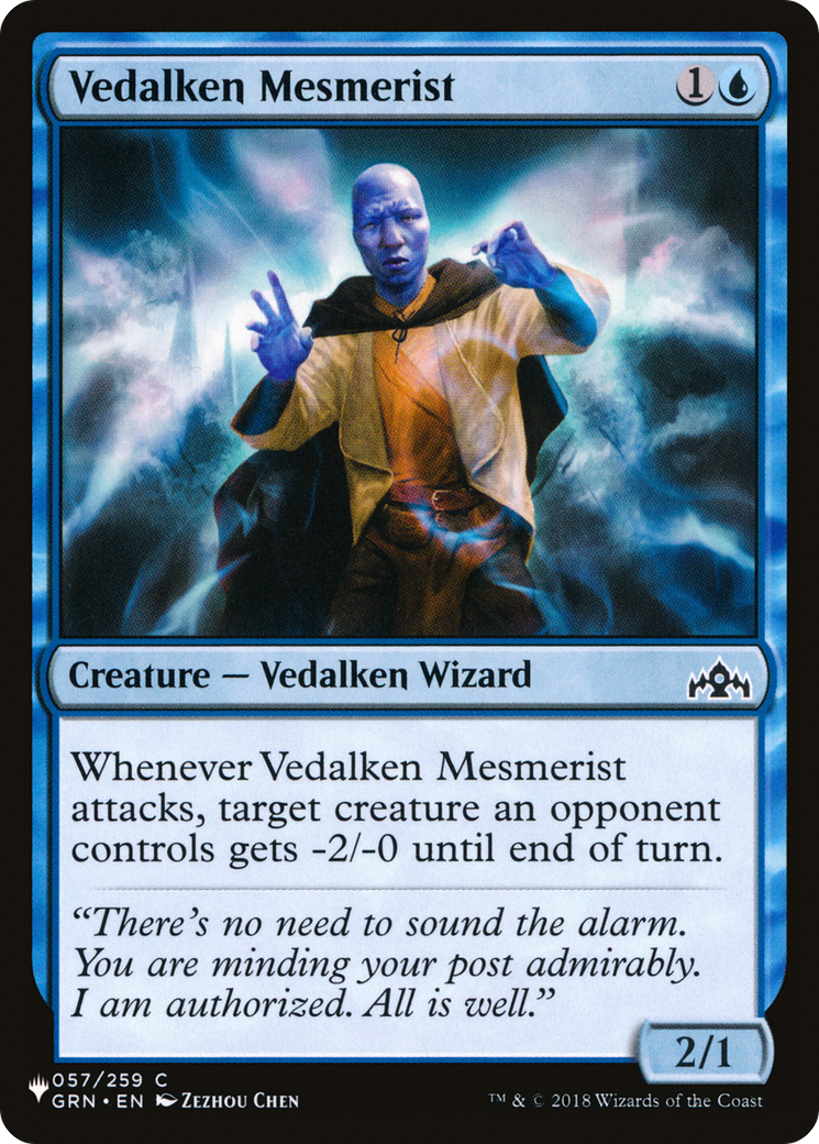 Vedalken Mesmerist [The List] | Black Swamp Games