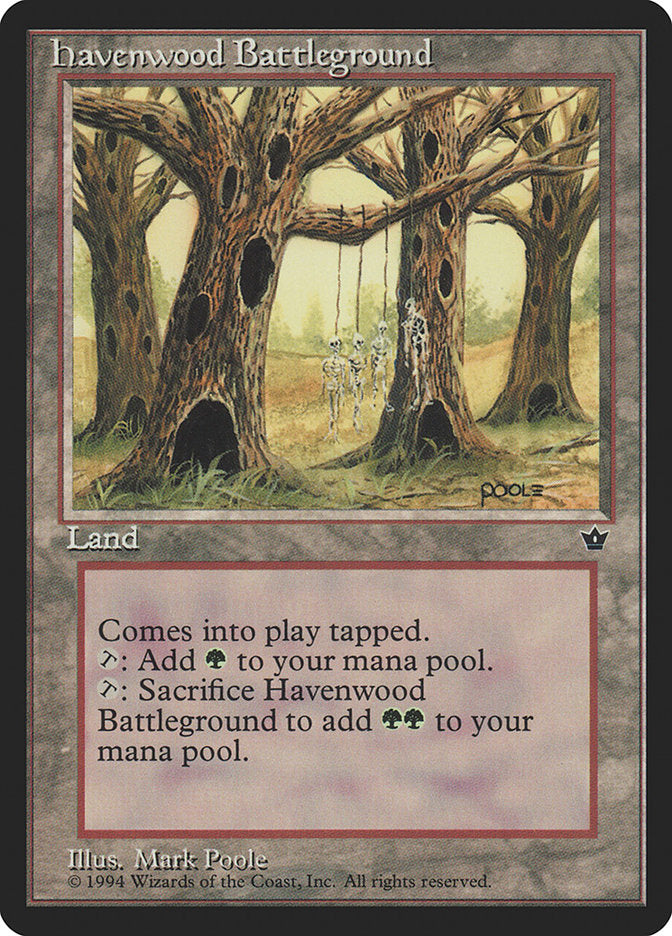 Havenwood Battleground [Fallen Empires] | Black Swamp Games