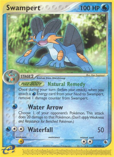 Swampert (23/109) [EX: Ruby & Sapphire] | Black Swamp Games