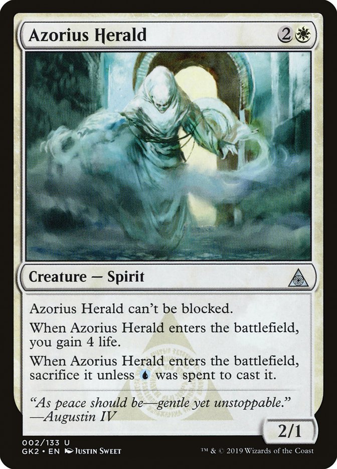 Azorius Herald [Ravnica Allegiance Guild Kit] | Black Swamp Games