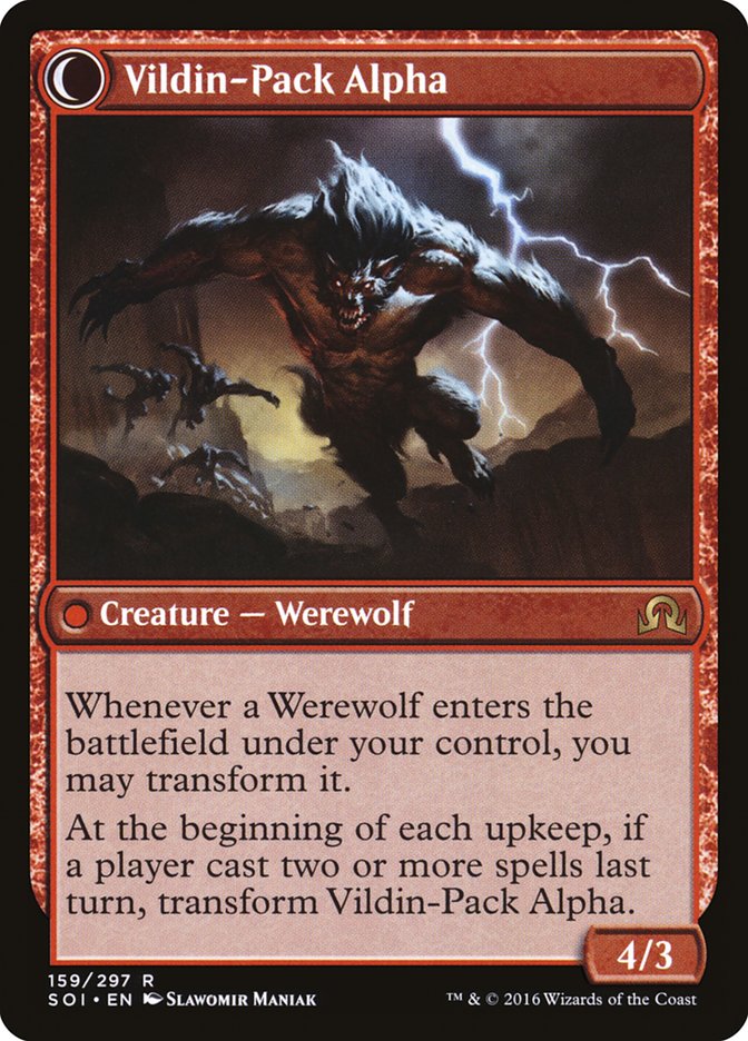 Geier Reach Bandit // Vildin-Pack Alpha [Shadows over Innistrad] | Black Swamp Games