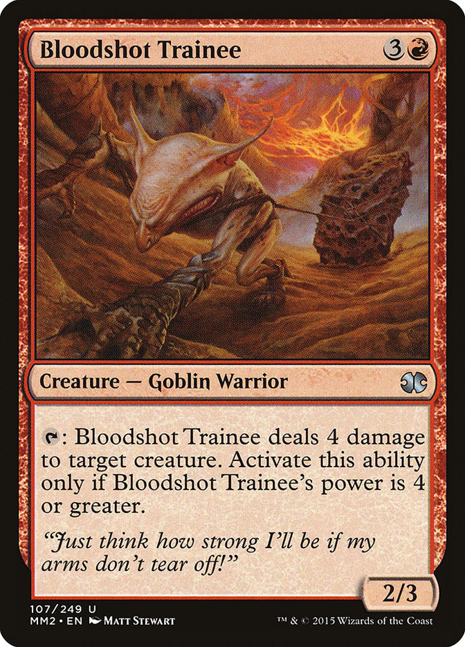 Bloodshot Trainee [Modern Masters 2015] | Black Swamp Games