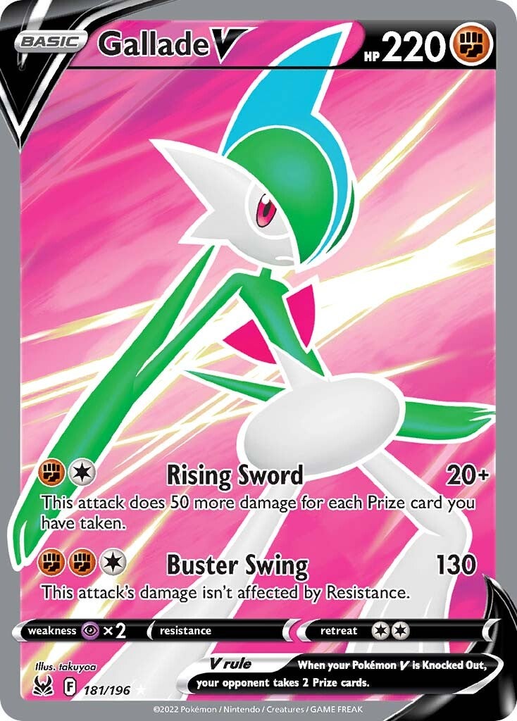 Gallade V (181/196) [Sword & Shield: Lost Origin] | Black Swamp Games