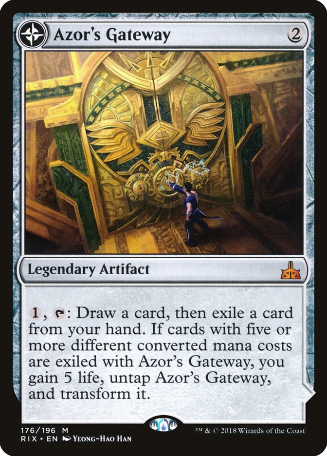 Azor's Gateway // Sanctum of the Sun [Rivals of Ixalan] | Black Swamp Games