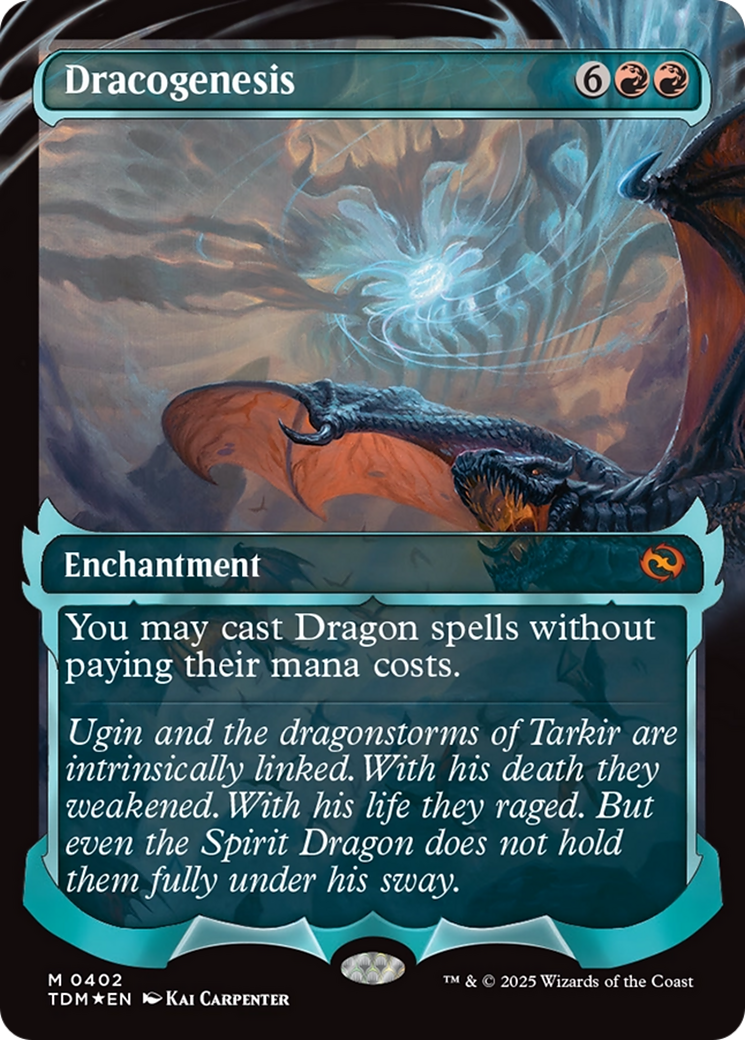 Dracogenesis (0402) (Showcase) [Tarkir: Dragonstorm] | Black Swamp Games