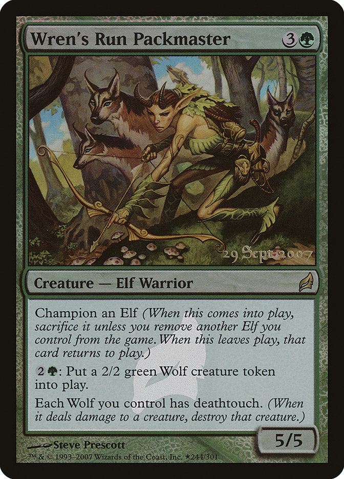 Wren's Run Packmaster [Lorwyn Promos] | Black Swamp Games
