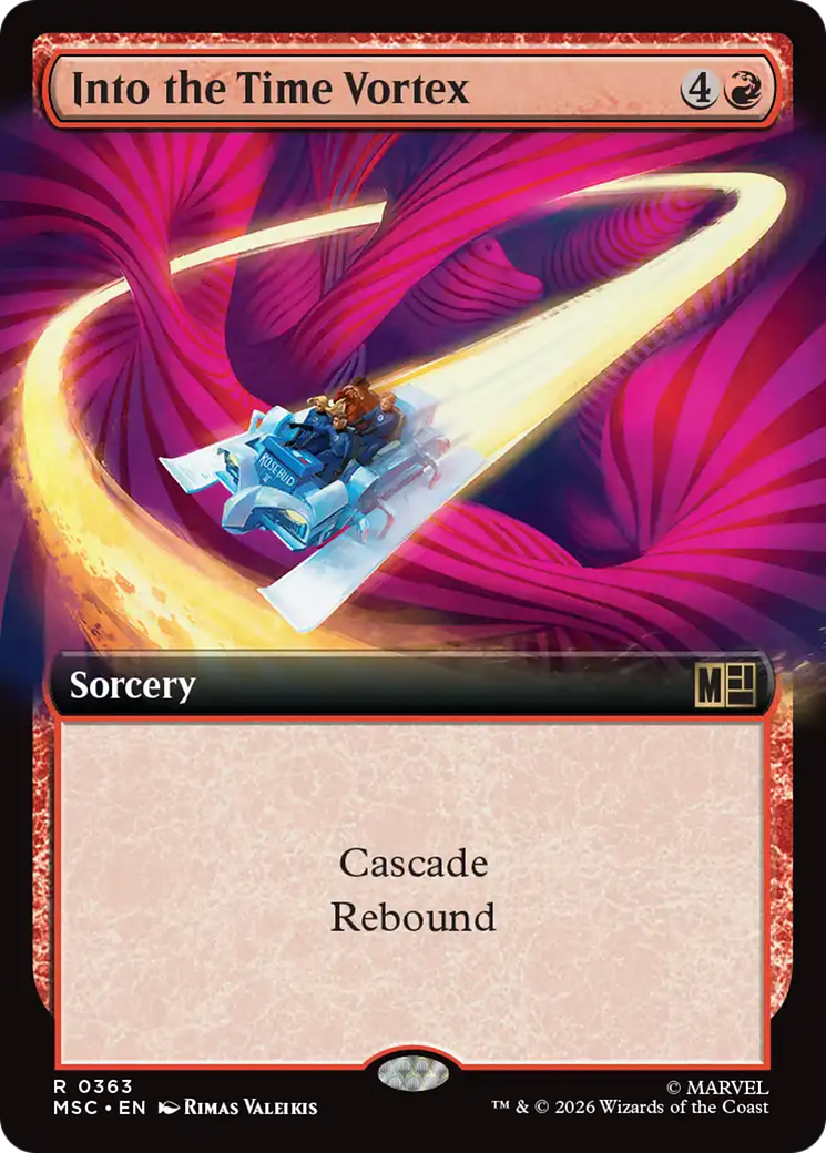 Into the Time Vortex (Extended Art) [Marvel Super Heroes Commander] | Black Swamp Games