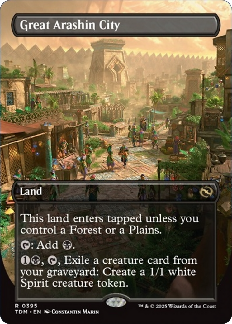 Great Arashin City (Borderless) [Tarkir: Dragonstorm] | Black Swamp Games