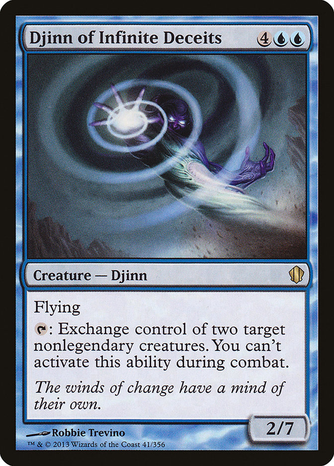 Djinn of Infinite Deceits [Commander 2013] | Black Swamp Games