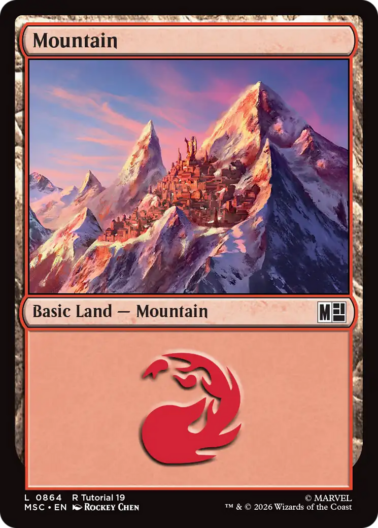 Mountain (0864) [Marvel Super Heroes Commander] | Black Swamp Games