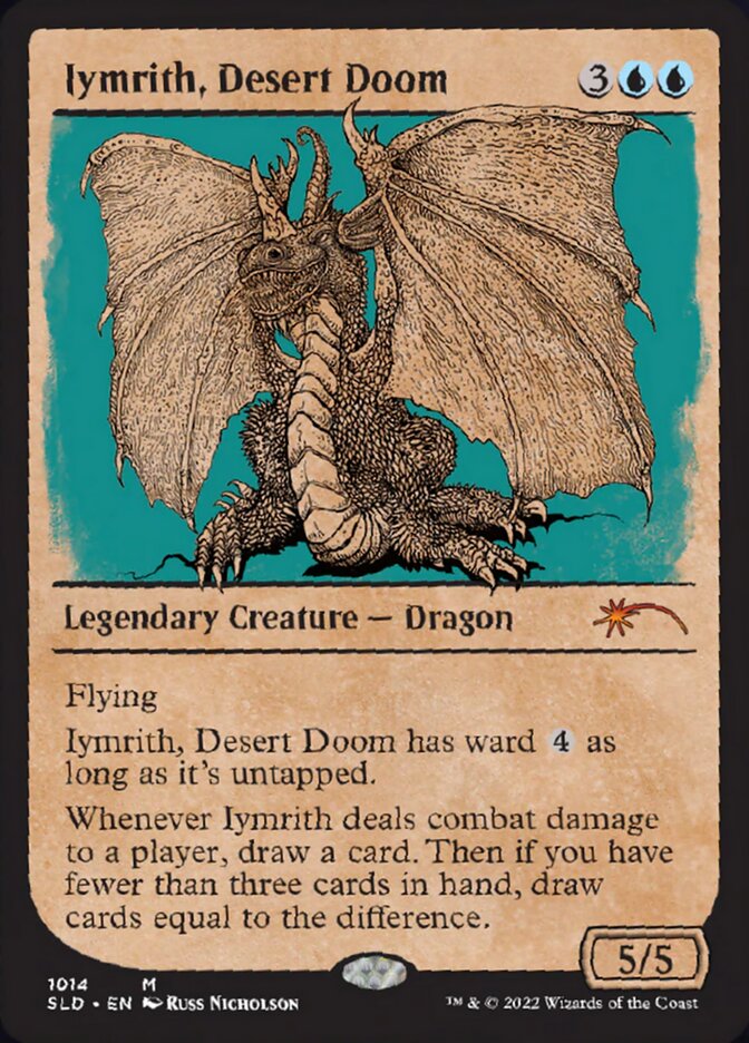 Iymrith, Desert Doom (Showcase) [Secret Lair Drop Series] | Black Swamp Games