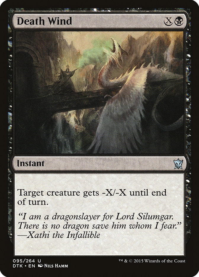 Death Wind [Dragons of Tarkir] | Black Swamp Games