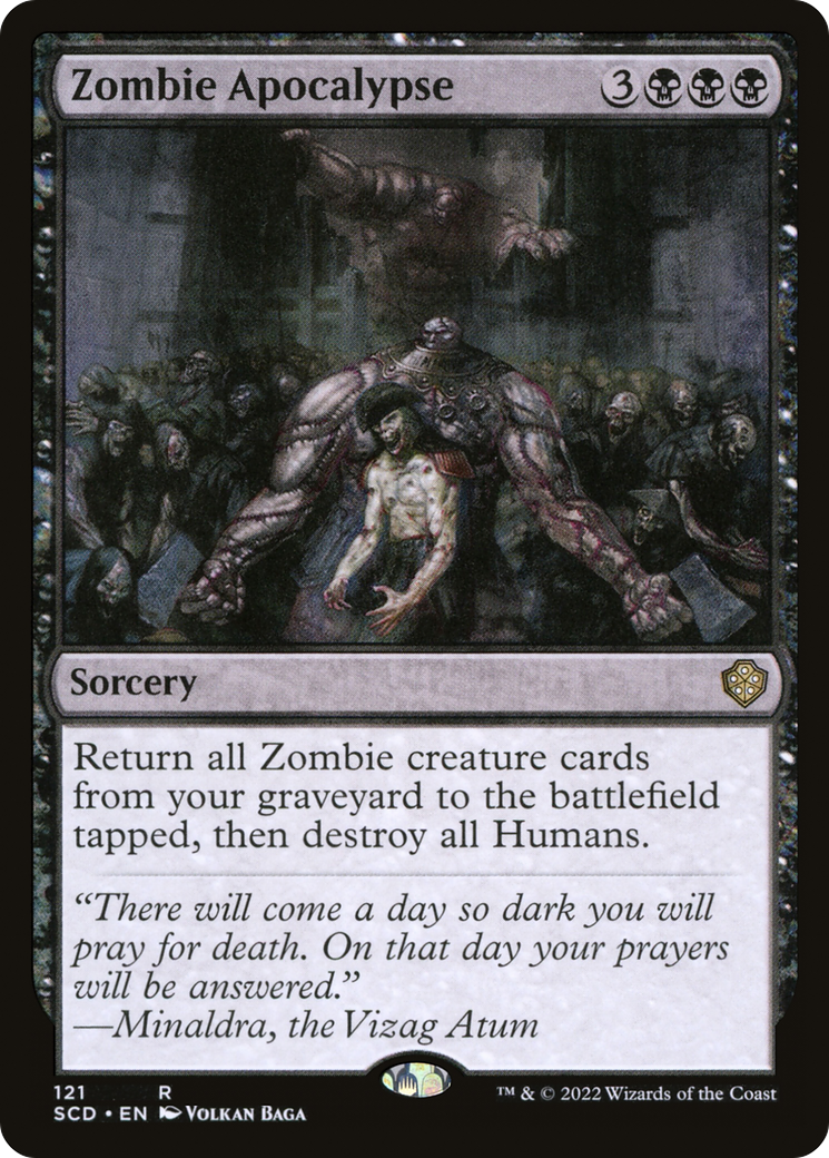 Zombie Apocalypse [Starter Commander Decks] | Black Swamp Games