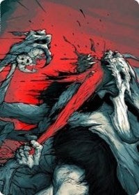 Vorinclex, Monstrous Raider 2 Art Card [Kaldheim Art Series] | Black Swamp Games