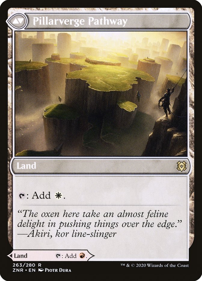 Needleverge Pathway // Pillarverge Pathway [Zendikar Rising] | Black Swamp Games