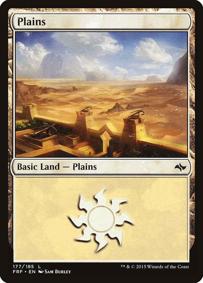 Plains (177) [Fate Reforged] | Black Swamp Games