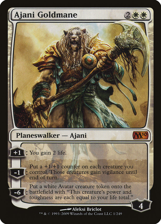 Ajani Goldmane [Magic 2010] | Black Swamp Games