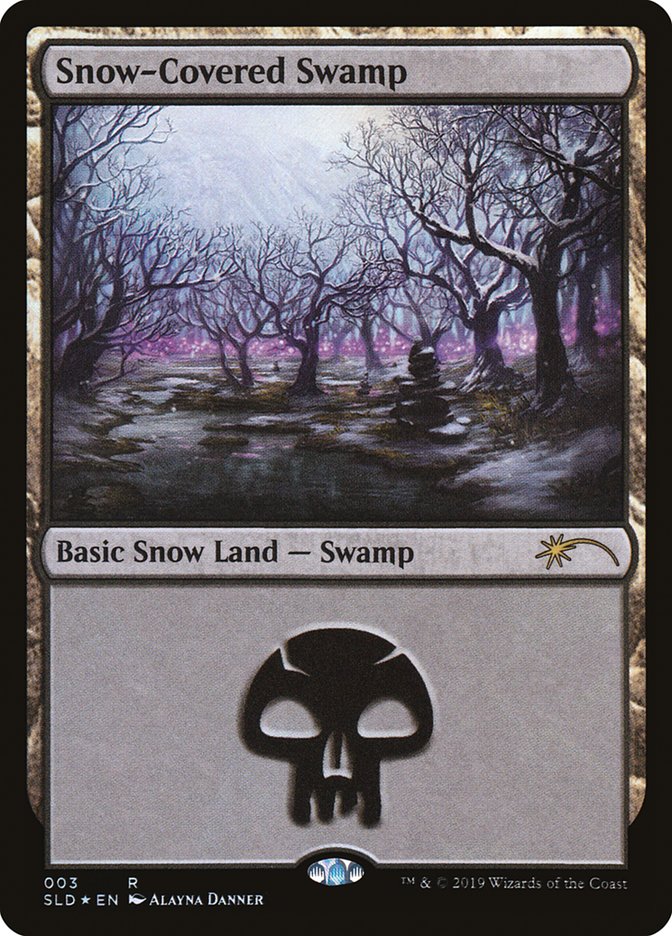 Snow-Covered Swamp (003) [Secret Lair Drop Series] | Black Swamp Games