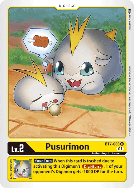 Pusurimon [BT7-003] [Next Adventure] | Black Swamp Games