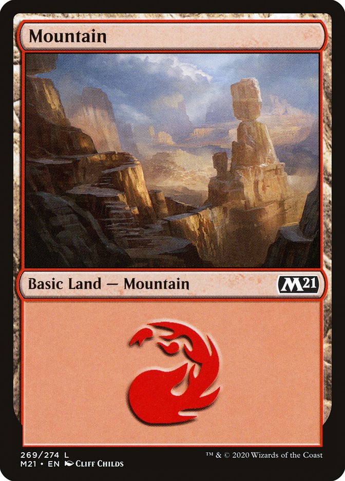 Mountain (269) [Core Set 2021] | Black Swamp Games