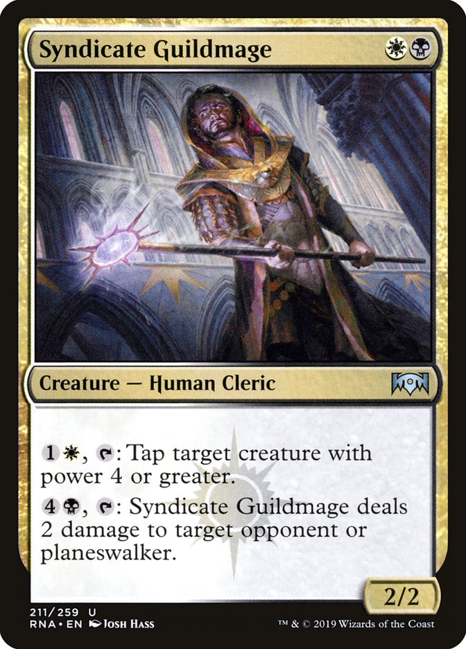 Syndicate Guildmage [Ravnica Allegiance] | Black Swamp Games