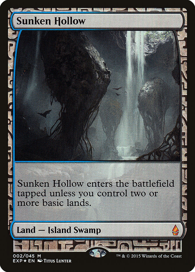 Sunken Hollow [Zendikar Expeditions] | Black Swamp Games