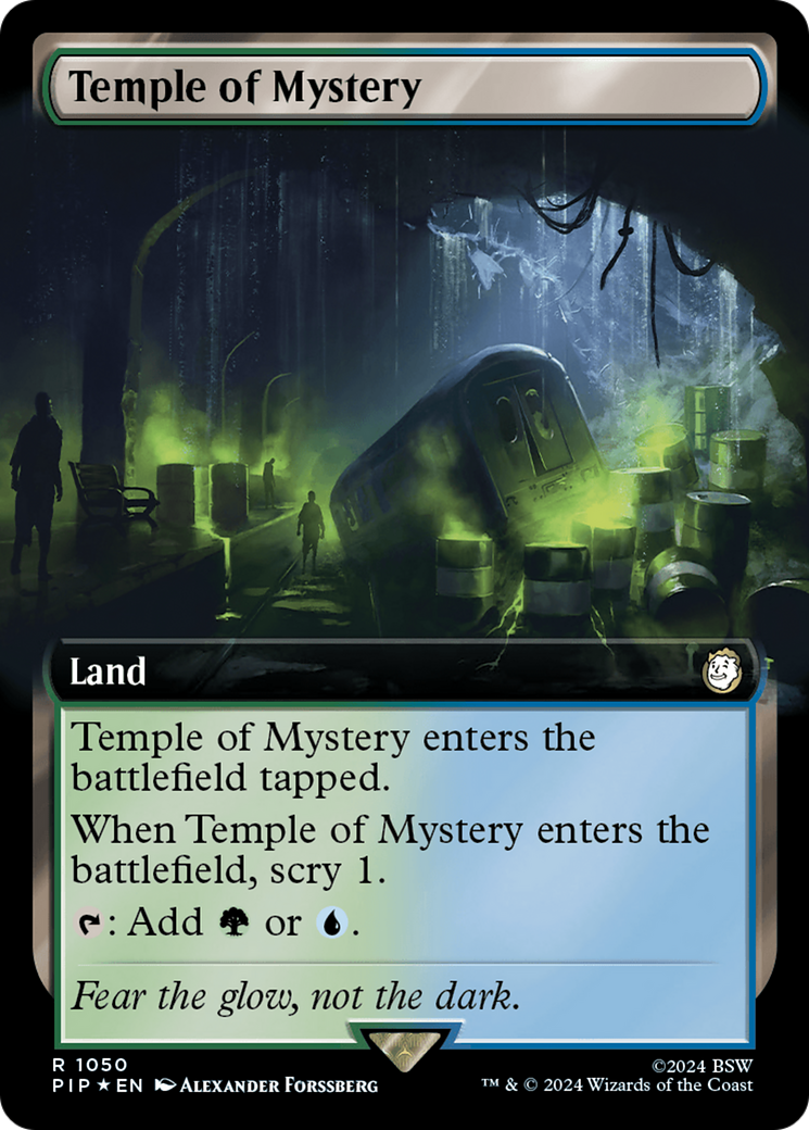 Temple of Mystery (Extended Art) (Surge Foil) [Fallout] | Black Swamp Games