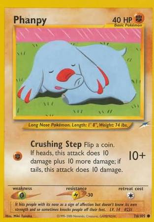 Phanpy (76/105) [Neo Destiny Unlimited] | Black Swamp Games