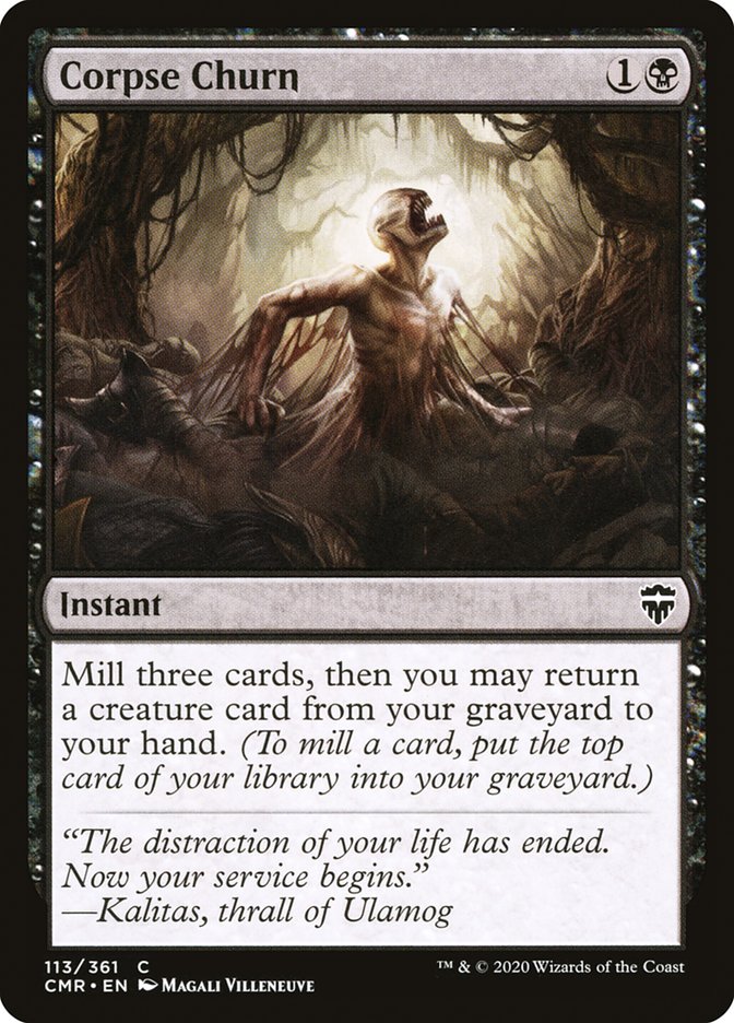 Corpse Churn [Commander Legends] | Black Swamp Games