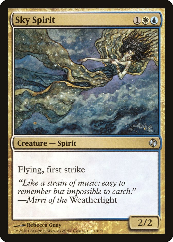 Sky Spirit [Duel Decks: Venser vs. Koth] | Black Swamp Games