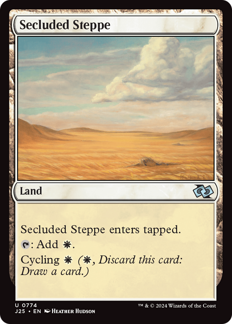 Secluded Steppe [Foundations Jumpstart] | Black Swamp Games