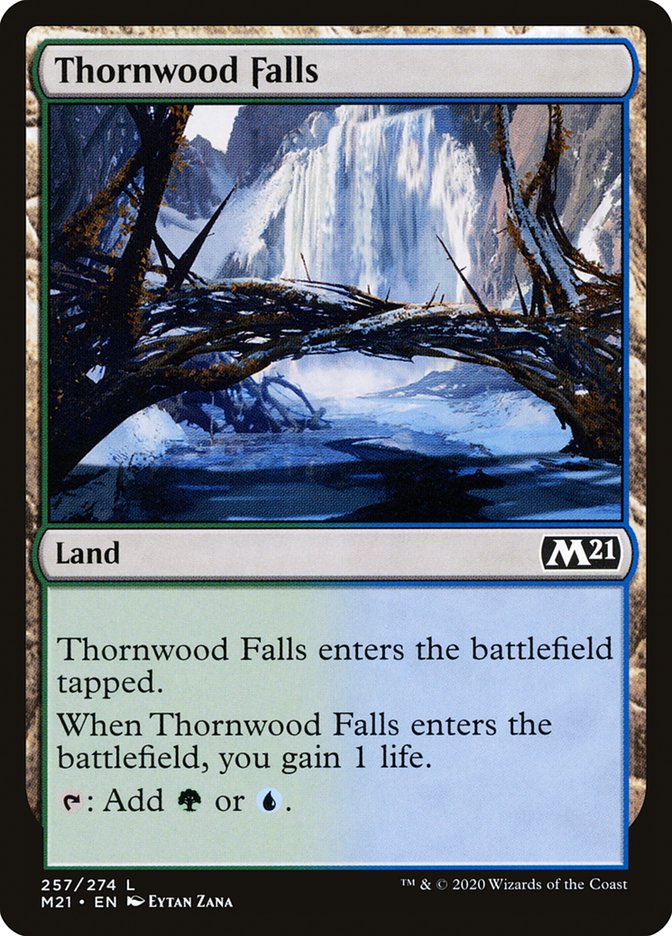 Thornwood Falls [Core Set 2021] | Black Swamp Games
