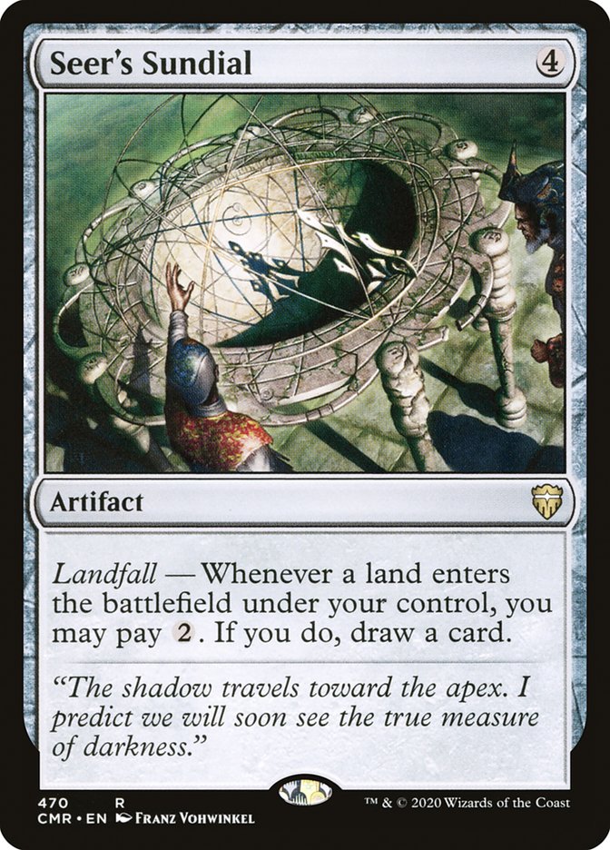 Seer's Sundial [Commander Legends] | Black Swamp Games