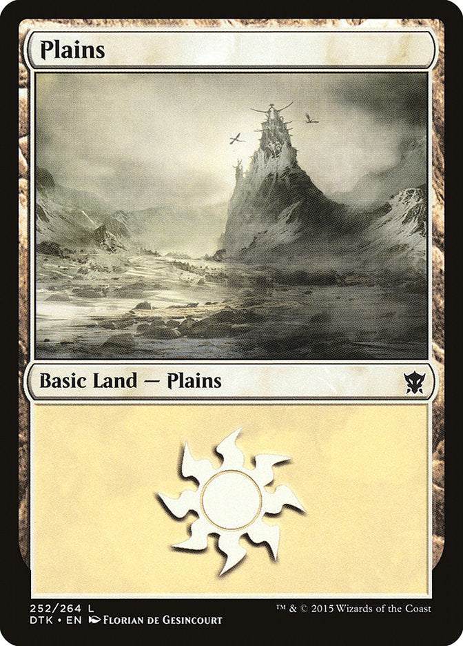 Plains (252) [Dragons of Tarkir] | Black Swamp Games