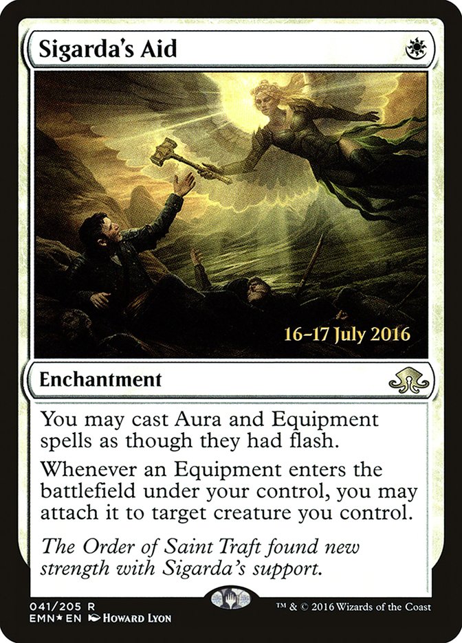 Sigarda's Aid [Eldritch Moon Prerelease Promos] | Black Swamp Games