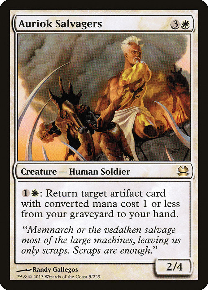 Auriok Salvagers [Modern Masters] | Black Swamp Games