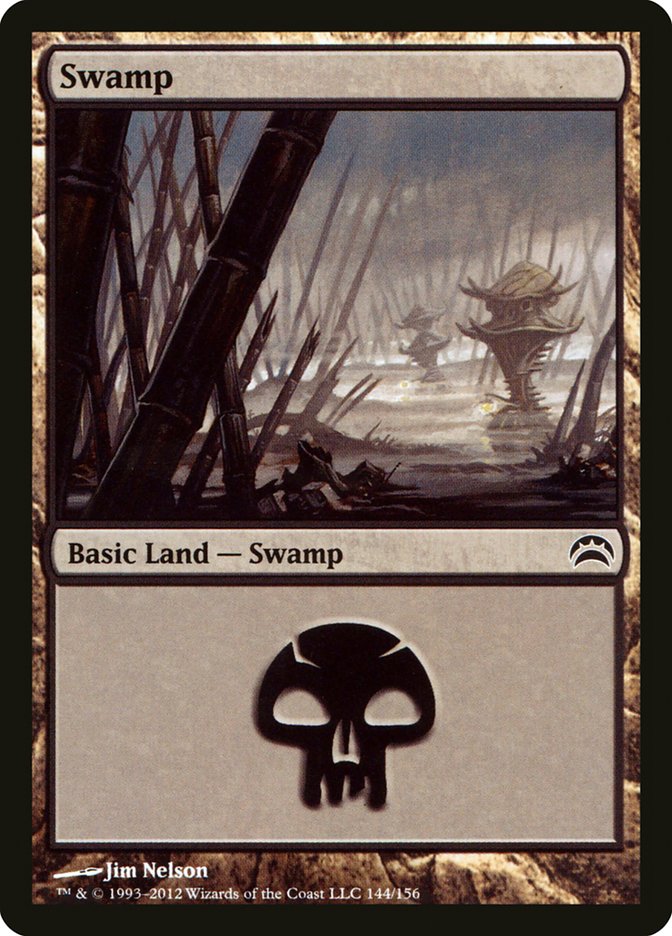 Swamp (144) [Planechase 2012] | Black Swamp Games
