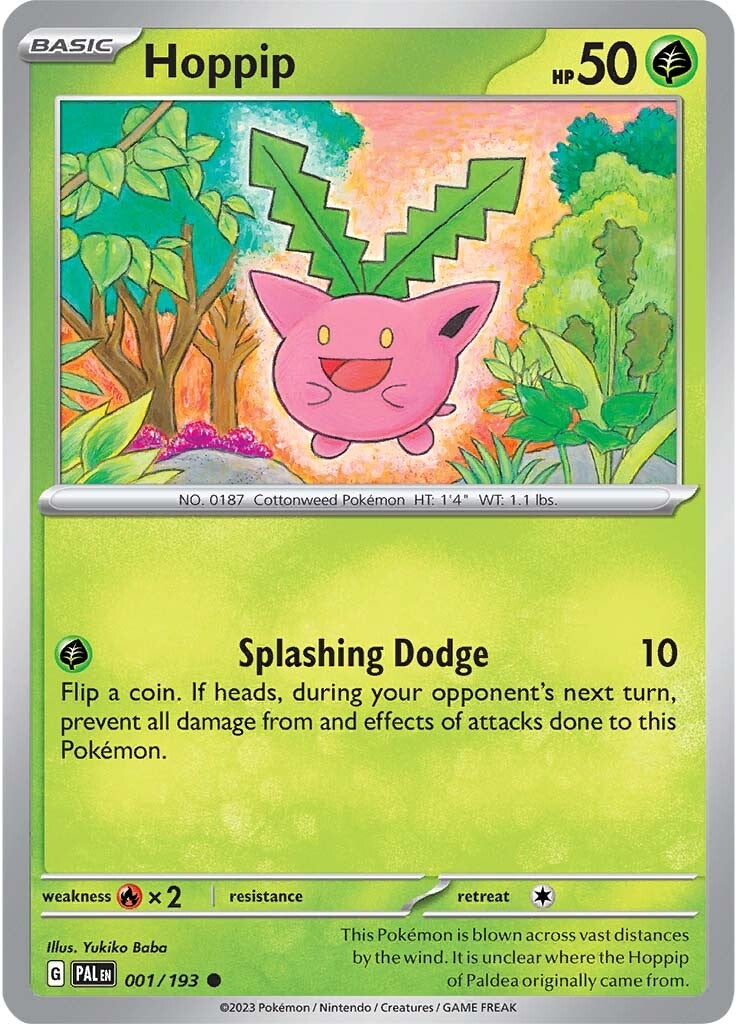 Hoppip (001/193) [Scarlet & Violet: Paldea Evolved] | Black Swamp Games