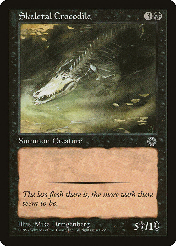 Skeletal Crocodile [Portal] | Black Swamp Games